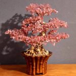 Cây tài lộc bằng đá thạch anh